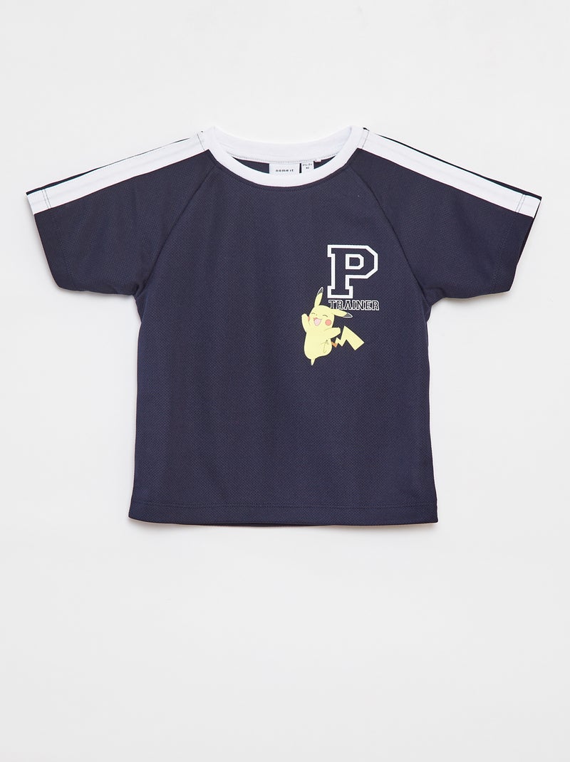 T-shirt sportiva a maniche corte 'Pokemon' 'Name It' BLU - Kiabi