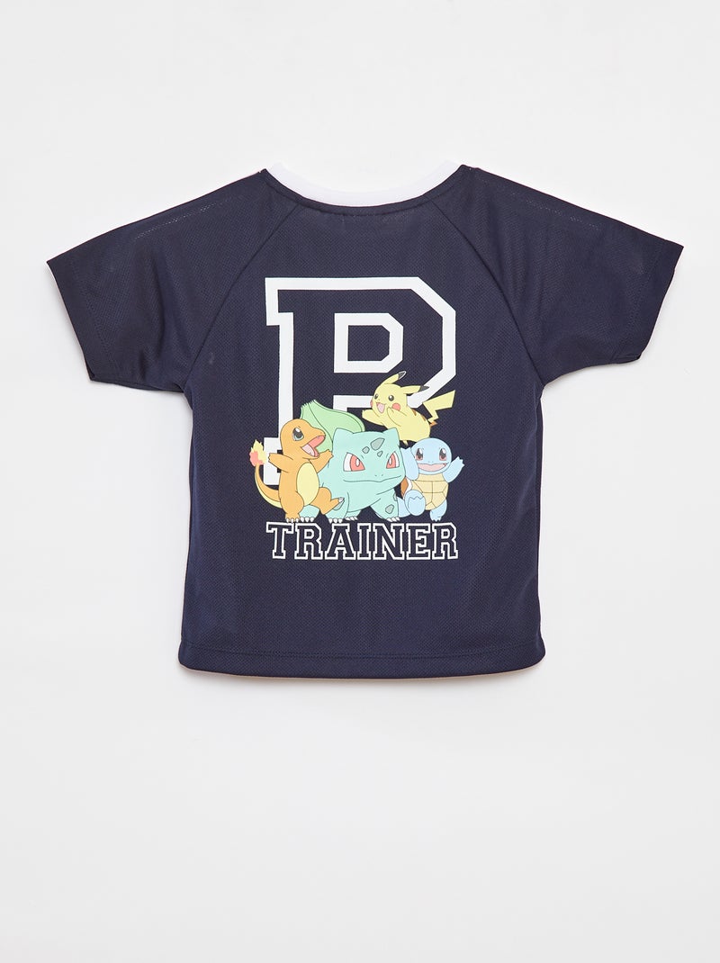 T-shirt sportiva a maniche corte 'Pokemon' 'Name It' BLU - Kiabi