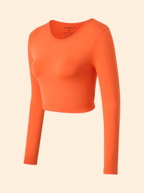 T-shirt sportiva a maniche lunghe - (ekstract) - Kiabi