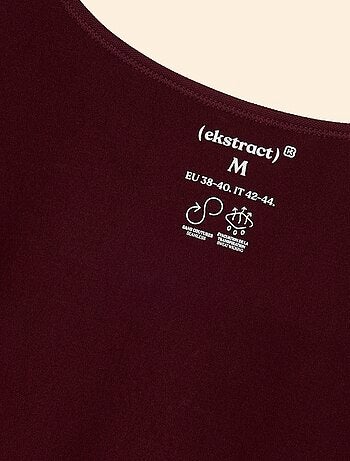 Ekstract - T-shirt sportiva a maniche lunghe