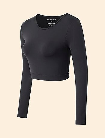 Ekstract - T-shirt sportiva a maniche lunghe