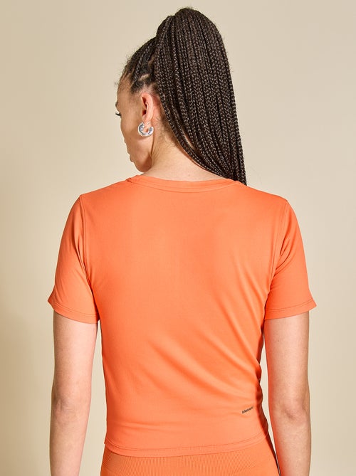 T-shirt sportiva arricciata - (ekstract) - Kiabi T-shirt sportiva arricciata - (ekstract) - Kiabi