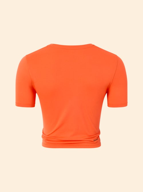 T-shirt sportiva arricciata - (ekstract) - Kiabi