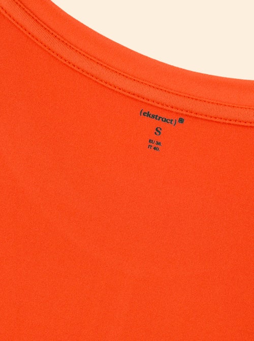T-shirt sportiva arricciata - (ekstract) - Kiabi
