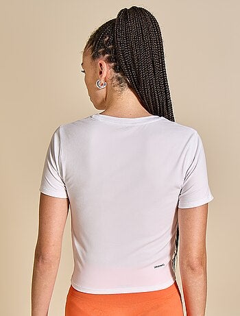 T-shirt sportiva arricciata - (ekstract)