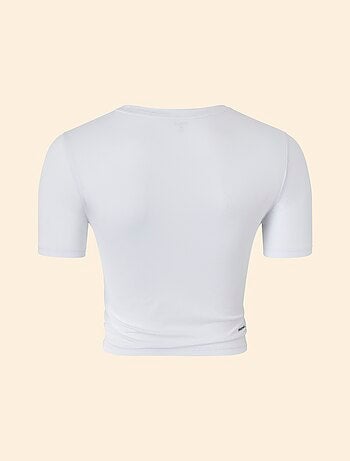 T-shirt sportiva arricciata - (ekstract)