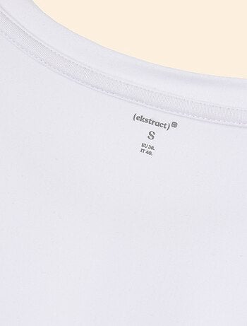 T-shirt sportiva arricciata - (ekstract)