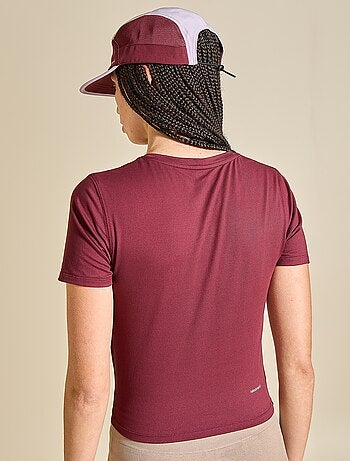 T-shirt sportiva arricciata - (ekstract)