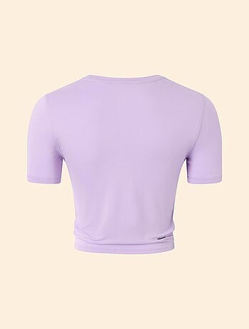 T-shirt sportiva arricciata - (ekstract)