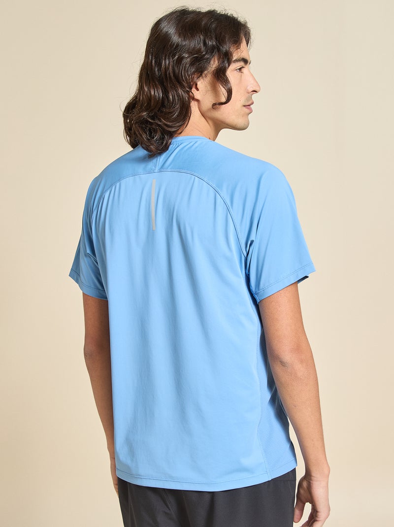 T-shirt sportiva con dettaglio riflettente - (ekstract) Blu - Kiabi