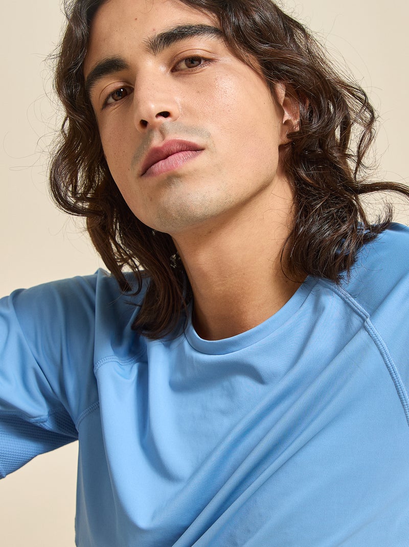 T-shirt sportiva con dettaglio riflettente - (ekstract) Blu - Kiabi