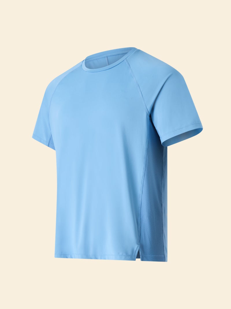 T-shirt sportiva con dettaglio riflettente - (ekstract) Blu - Kiabi