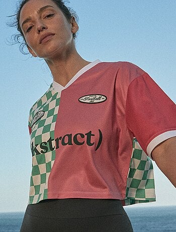 T-shirt sportiva cropped - (ekstract)