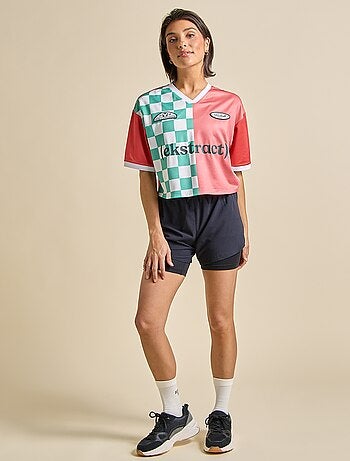 T-shirt sportiva cropped - (ekstract)