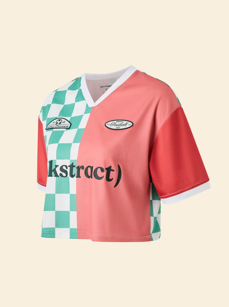 T-shirt sportiva cropped - (ekstract) Rosa - Kiabi