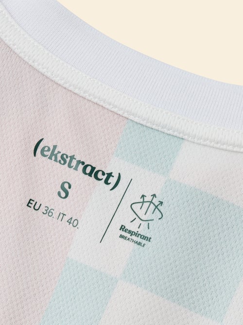 T-shirt sportiva cropped - (ekstract) - Kiabi