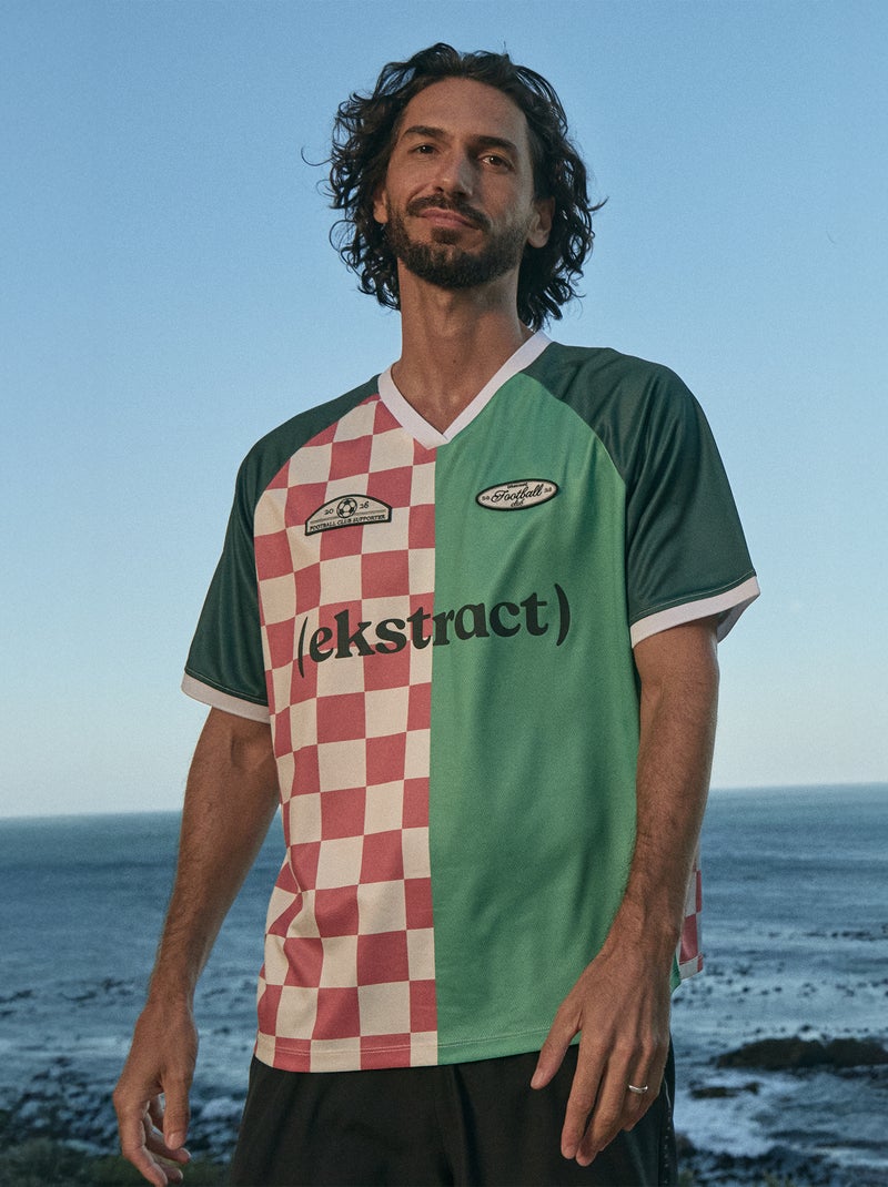 T-shirt sportiva fluida - (ekstract) Verde - Kiabi