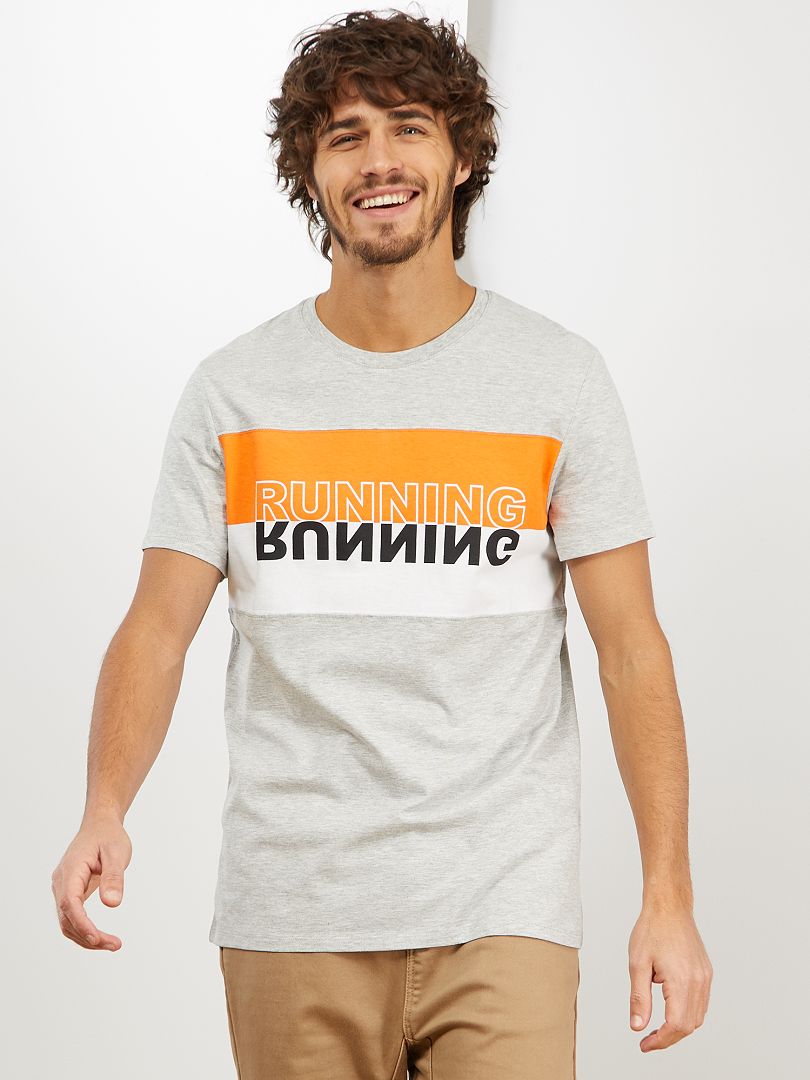 T-shirt sportiva GRIGIO - Kiabi