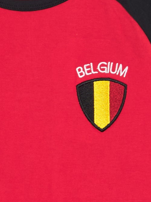 T-shirt sportiva 'Nazionale del Belgio' - Kiabi