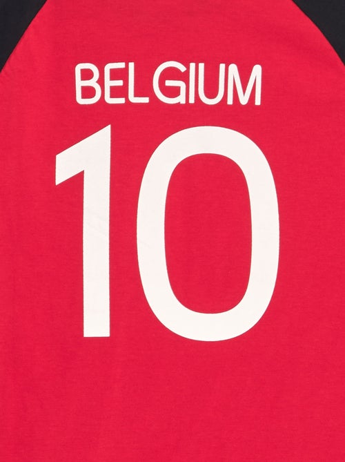 T-shirt sportiva 'Nazionale del Belgio' - Kiabi