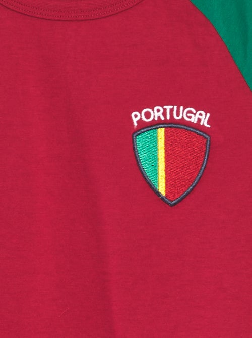 T-shirt sportiva 'Nazionale del Portogallo' - Kiabi