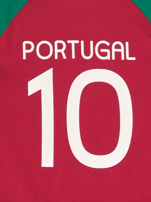 T-shirt sportiva 'Nazionale del Portogallo' - Kiabi