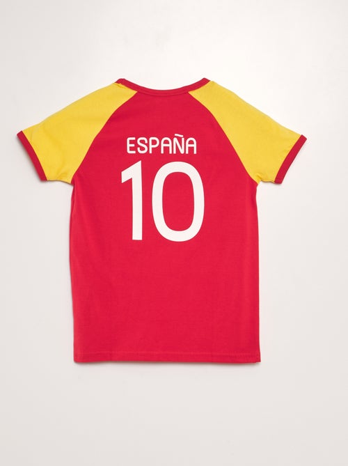 T-shirt sportiva 'Nazionale della Spagna' - Kiabi