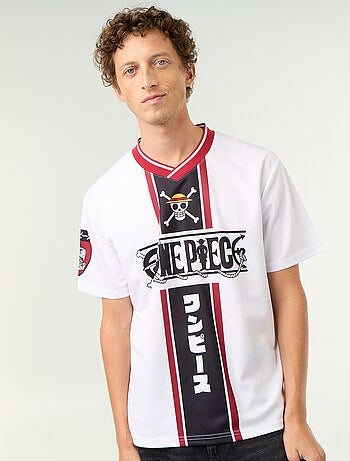 T-shirt sportiva "One Piece" "Luffy" a maniche corte