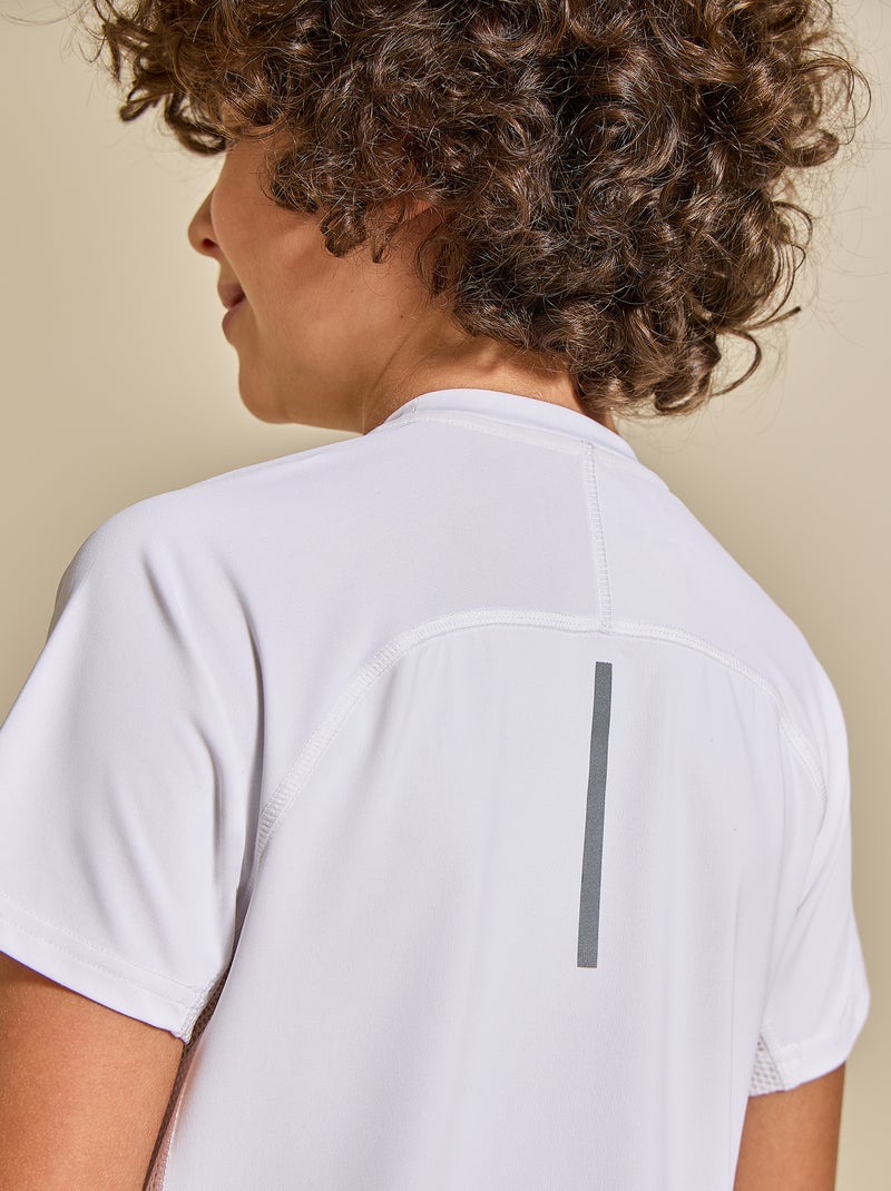 T-shirt sportivo - (ekstract) Bianco - Kiabi