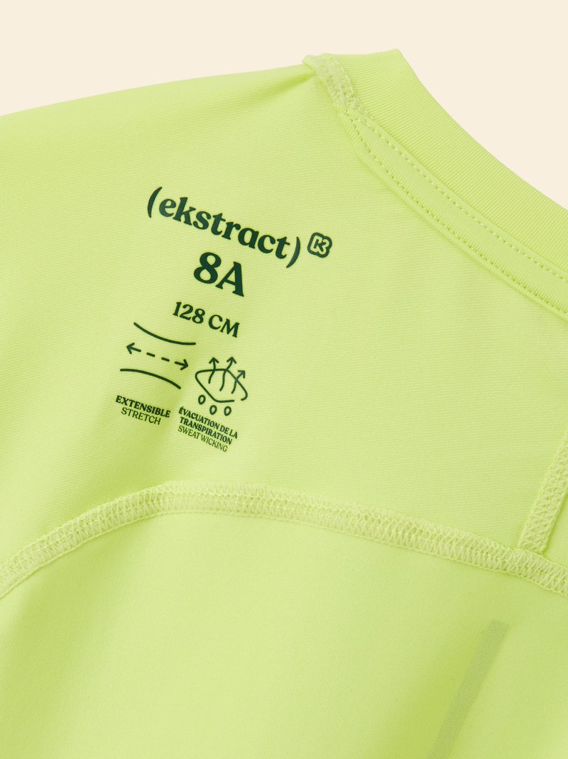 T-shirt sportivo - (ekstract) Giallo - Kiabi