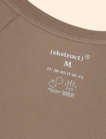 T-shirt sportivo effetto seconda pelle - (ekstract)