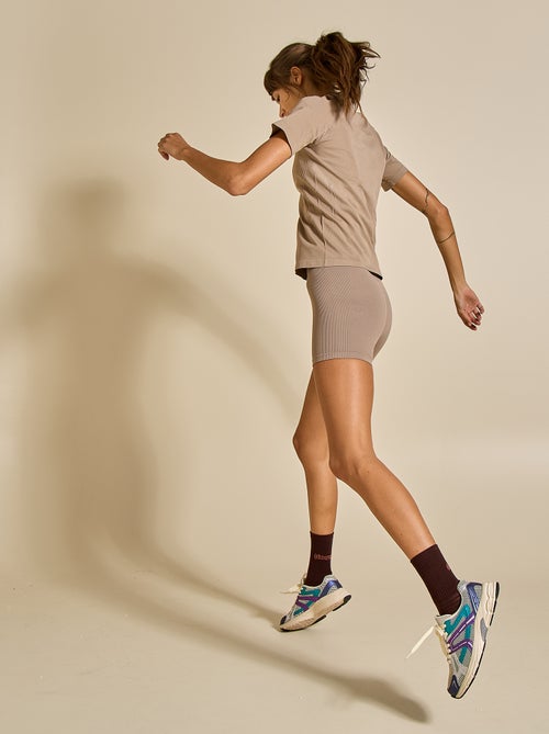 T-shirt sportivo effetto seconda pelle - (ekstract) - Kiabi T-shirt sportivo effetto seconda pelle - (ekstract) - Kiabi