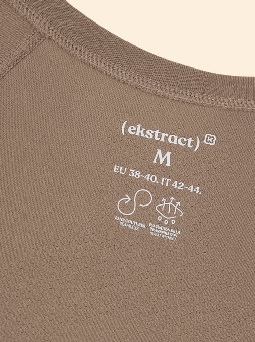 T-shirt sportivo effetto seconda pelle - (ekstract) - Kiabi T-shirt sportivo effetto seconda pelle - (ekstract) - Kiabi