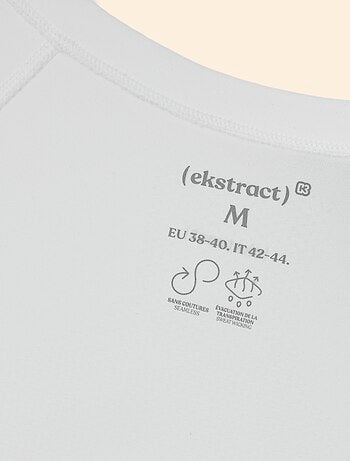 T-shirt sportivo effetto seconda pelle - (ekstract)