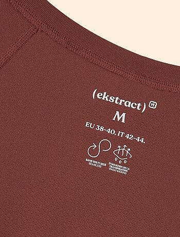 T-shirt sportivo effetto seconda pelle - (ekstract)