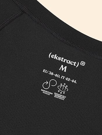 T-shirt sportivo effetto seconda pelle - (ekstract)