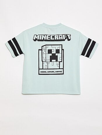 T-shirt sportivo 'Minecraft' a maniche corte