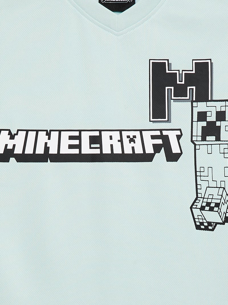 T-shirt sportivo 'Minecraft' a maniche corte Blu - Kiabi