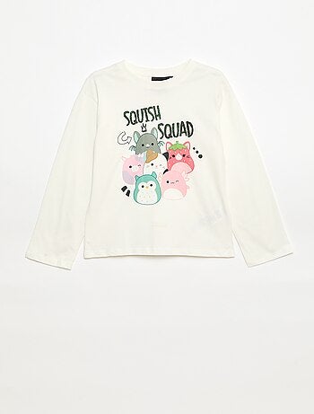 T-shirt 'Squishmallows' a maniche lunghe
