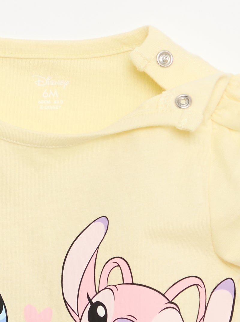 T-shirt stampa \'Disney\' Giallo - Kiabi