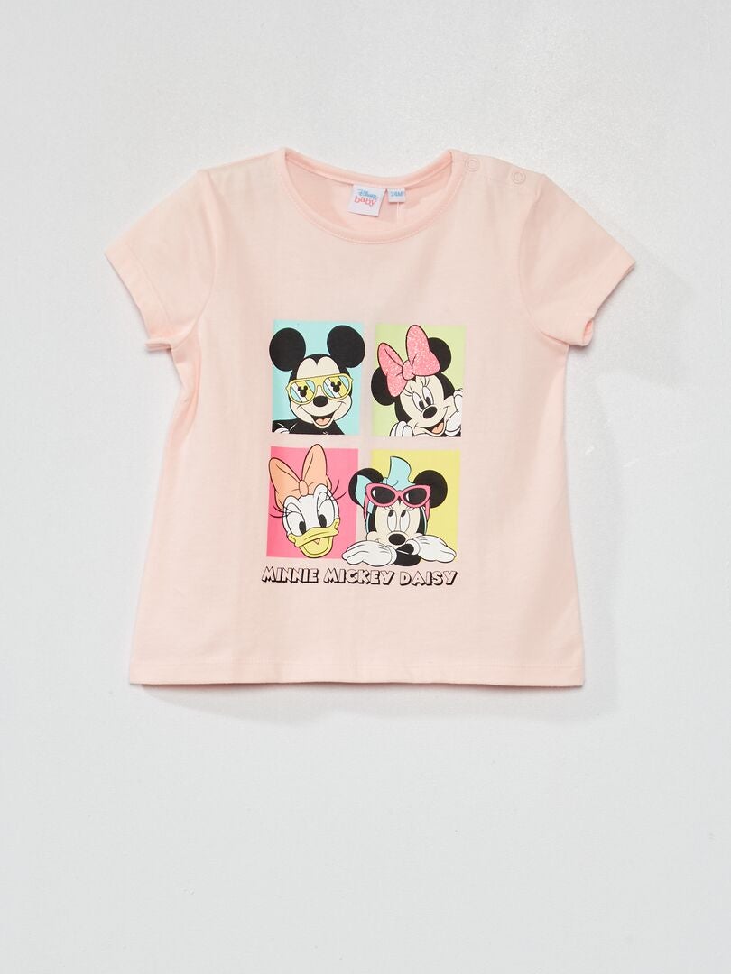 T-shirt stampa 'Disney' rosa - Kiabi