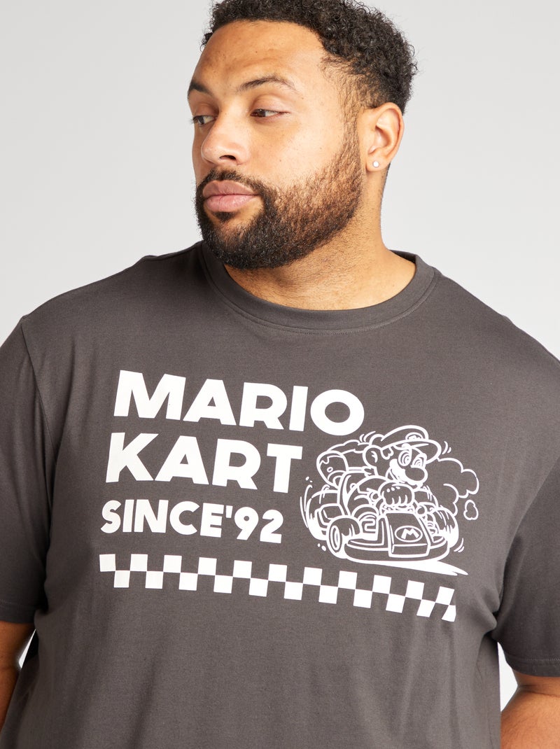 T-shirt stampa 'Mario Kart' NERO - Kiabi