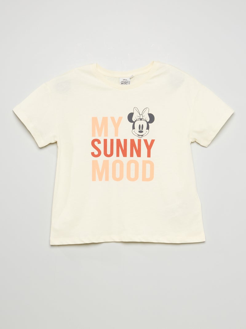 T-shirt stampa 'Minnie' 'Disney' BEIGE - Kiabi