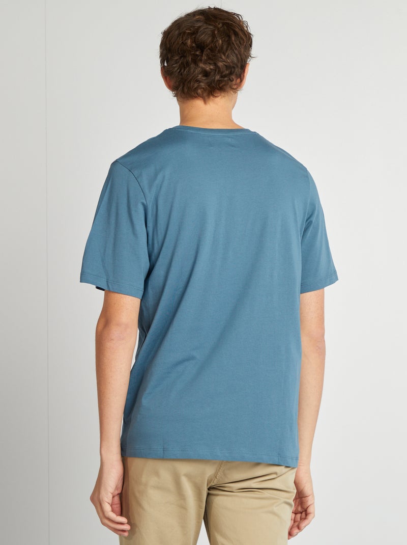 T-shirt stampa 'Produkt' BLU - Kiabi