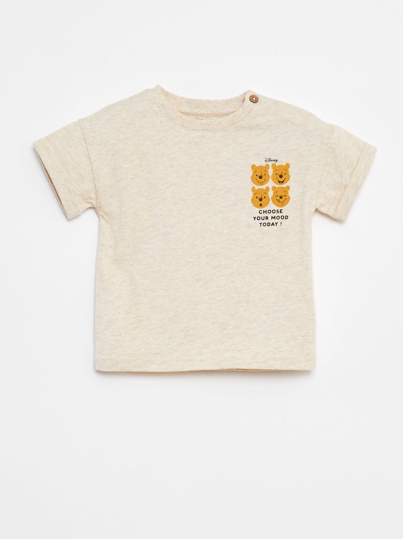 T-shirt stampa 'Winnie' Beige - Kiabi