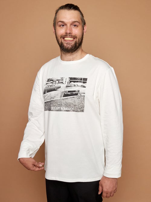 T-shirt stampata - collezione facile da indossare - Kiabi