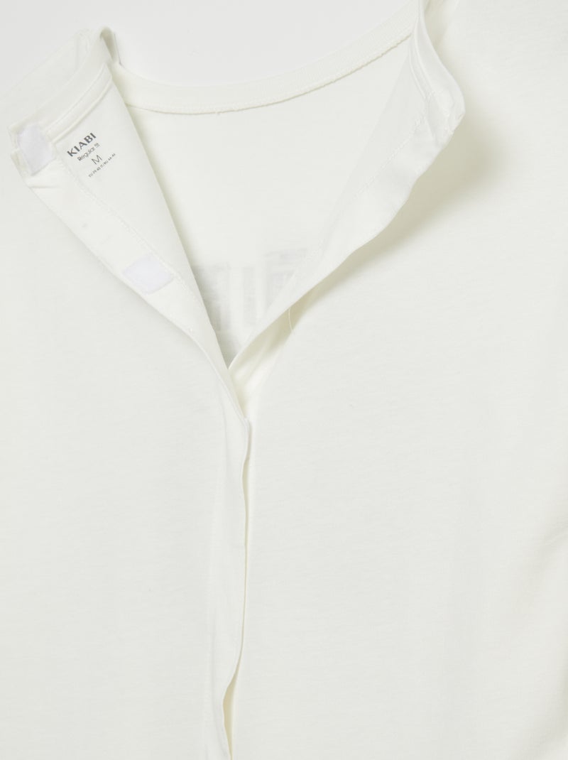 T-shirt stampata - collezione facile da indossare BIANCO - Kiabi