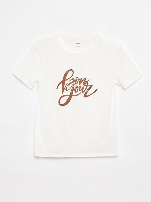 T-shirt stampata - So Easy - Kiabi