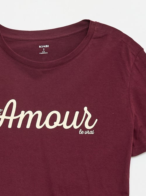 T-shirt stampata - So Easy - Kiabi