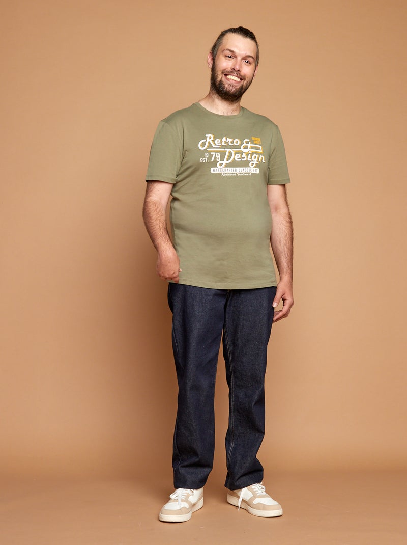 T-shirt stampata - So Easy VERDE - Kiabi